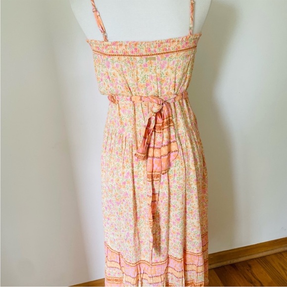 Billabong Peach and Cream Sundress NWT - Picture 4 of 13